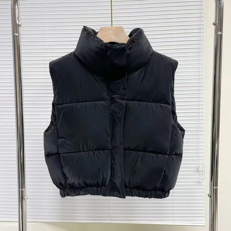 Herbst Winter Damen ort Svel Stehkragen Weste 2023, Faion Slim Fit, vielseitige Heat Pred Weste, Reißverschluss, andere...