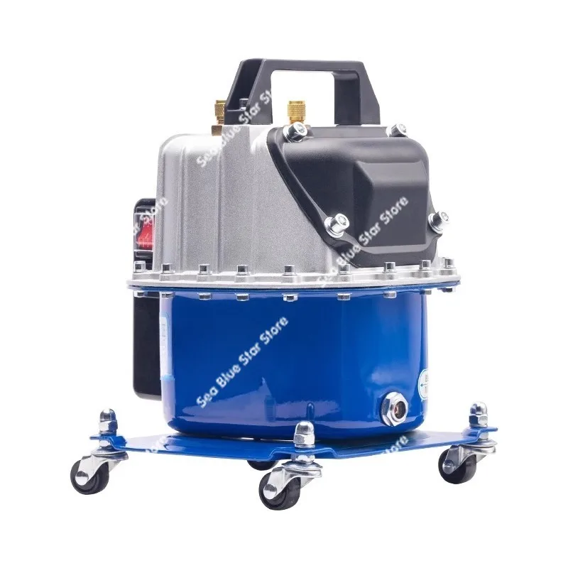 Automotive air conditioner, vacuum pump, refrigerator, repair tool, tire inflating refrigerant, filling and beating dual-purpose