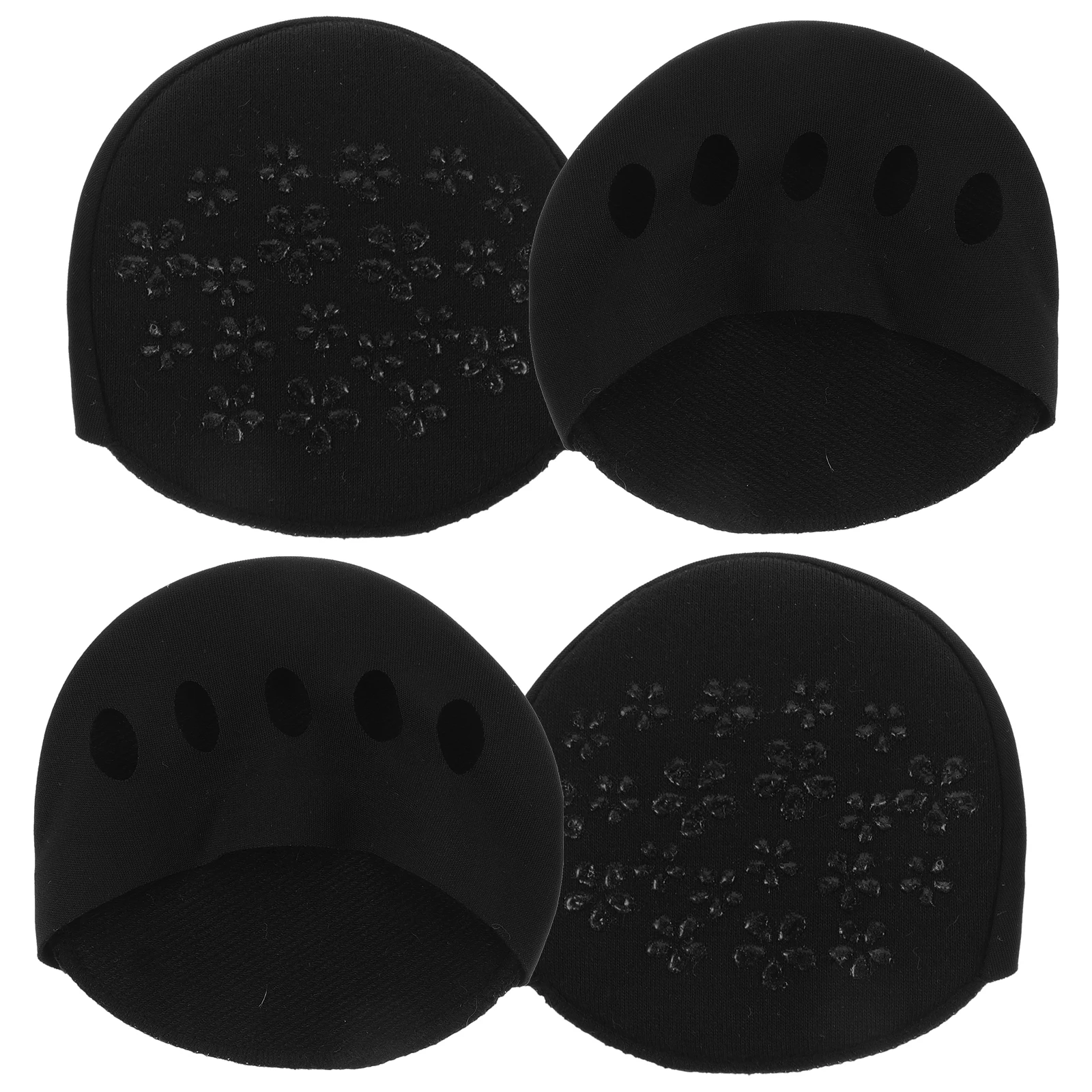 

Invisible Forefoot Pad 2 Pairs Girl Ladies Shoe Insoles Socks Girls Sponge Women High Heel Half NonSlip Ergonomic Shape Toe