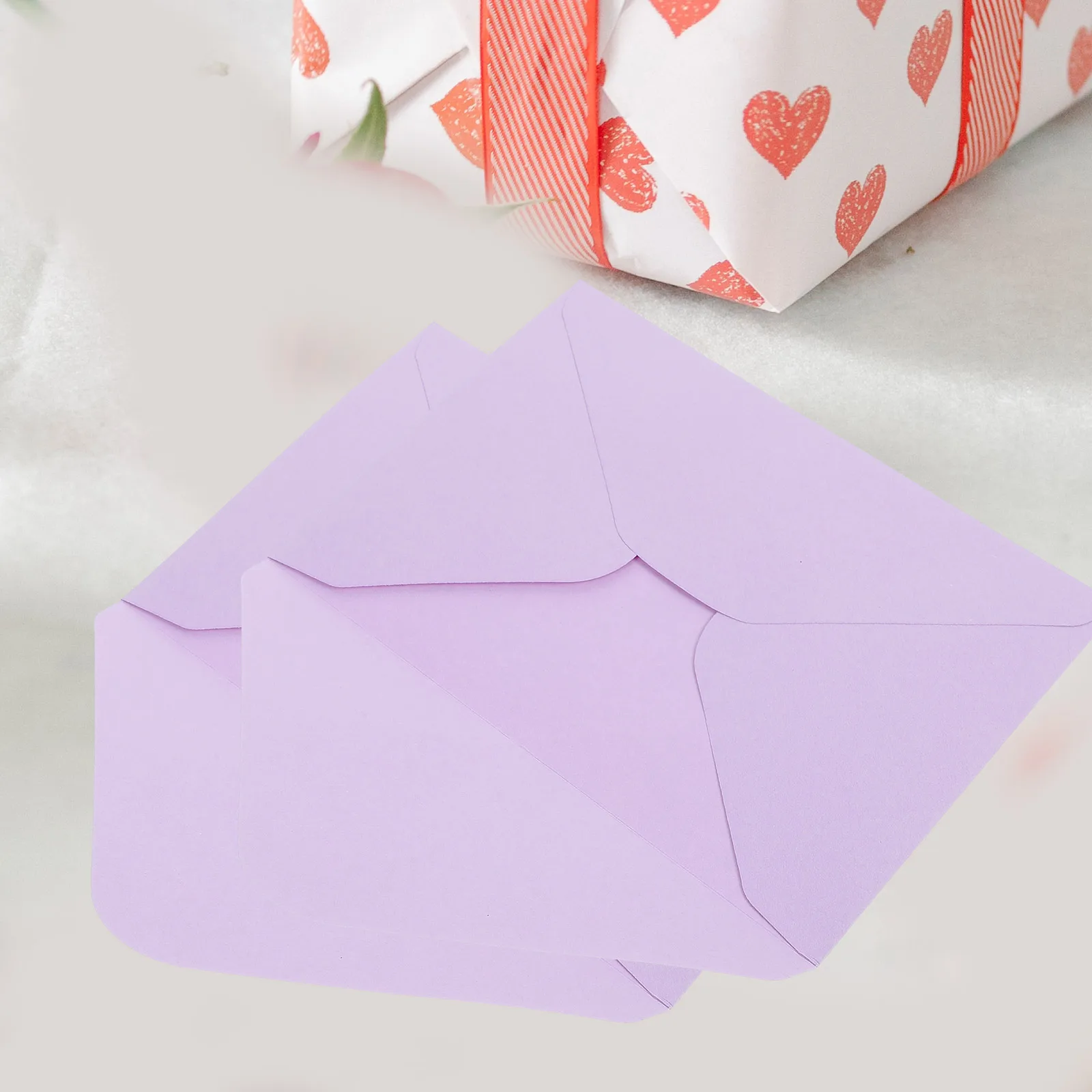 

50 Pcs Envelopes Cards Party Baby Home Greeting Card Party Information Blank Wedding Students Wrap Safe Practical Print