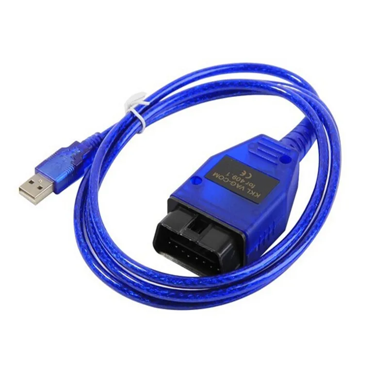 For VAG COM 409 OBD2 Auto interface Scanner For VAG KKL 409 CH340 Chip USB Interface Diagnostic Cable tool