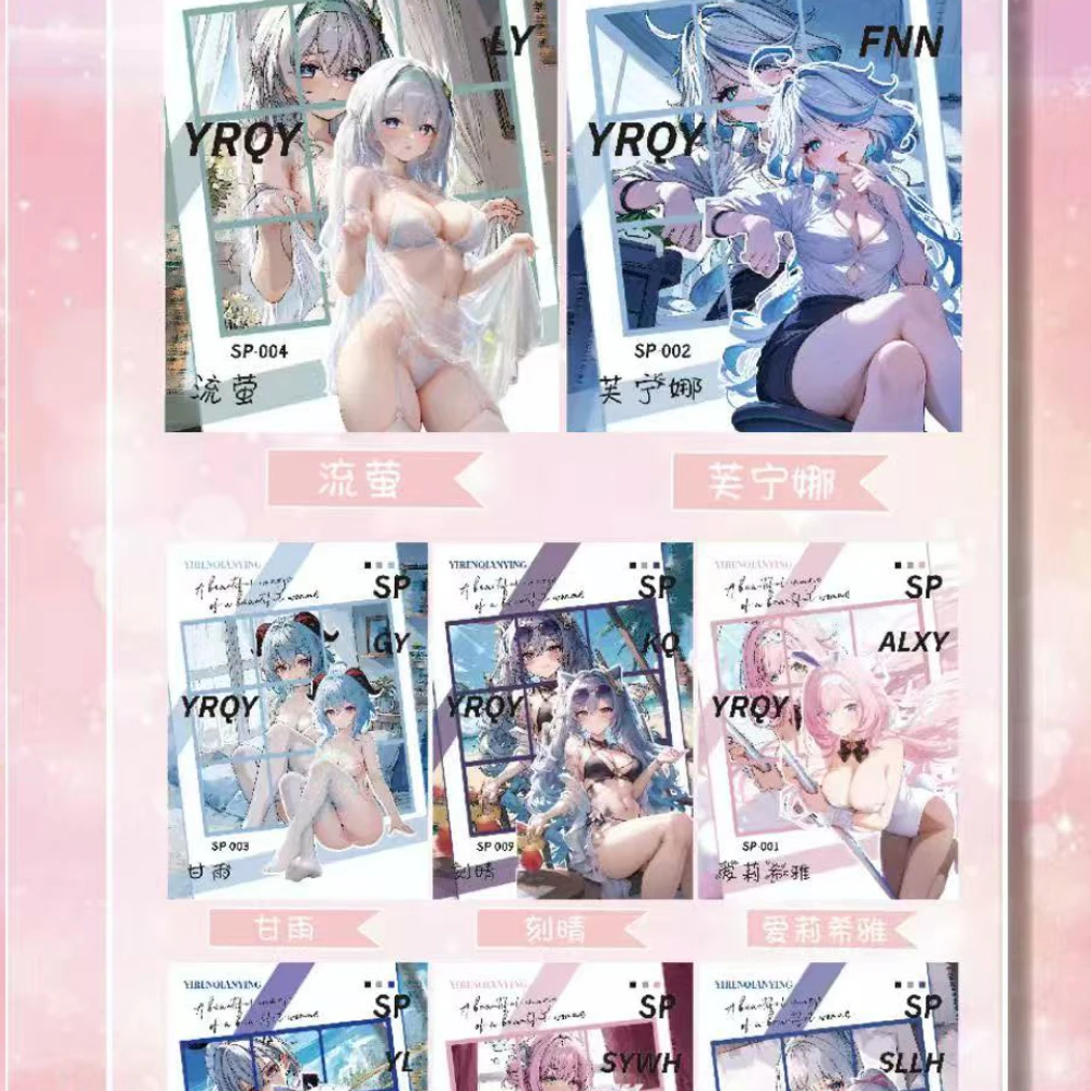 

Mei Ka Красивая фигурка Карта Goddess Story Series Tcg Аниме Девушка Вечеринка Купальник Бикини Праздник Booster Box Fighting Золотой подарок