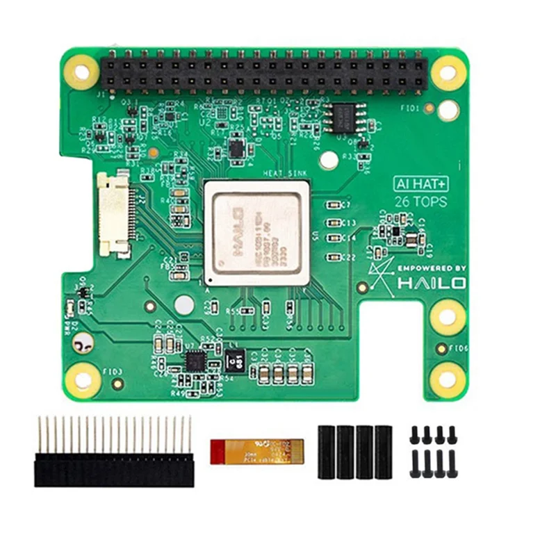 【قطرة السعر! !】لـ Raspberry Pi AI HAT+Hailo-8 26Tops لـ Raspberry Pi5 Pcie M.2 Gen3 لـ Tensorflow، Tensorflow Lite، ONNX، Keras، #1