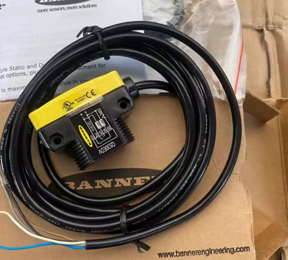 New original BANNER beam photoelectric switch  QS30E+QS30R QS30R QS30E