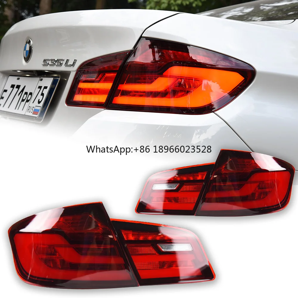 Car Lights for BMW F10 LED Tail Lamp 520i 525i 530i 528i M5 F18 Tail Light G30 Design Drl Rear Stop Brake Animation Start Auto 