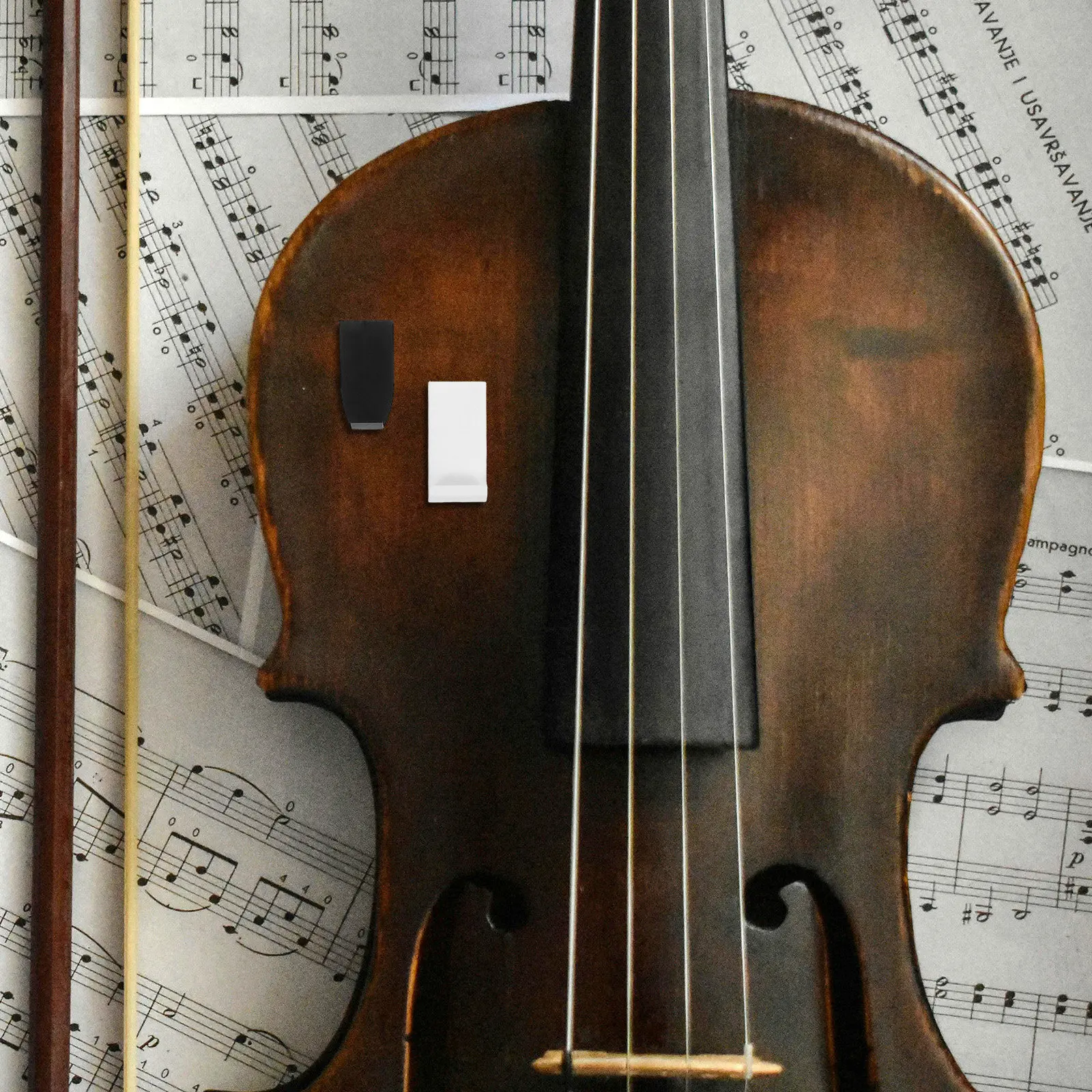 Musical Instrument Viola - 4 قطع من أطراف القوس البلاستيكية