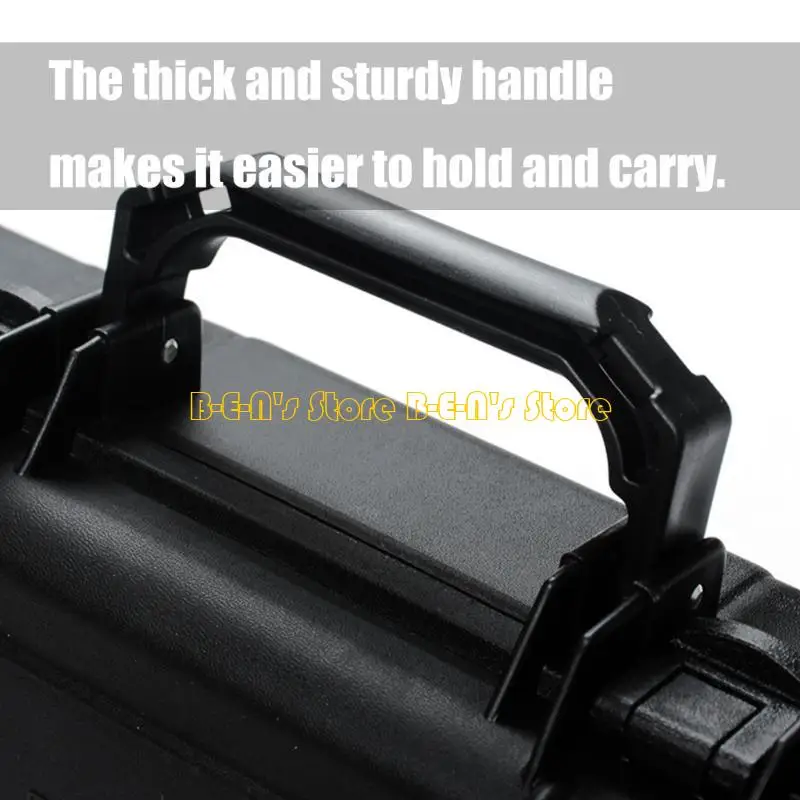 Y1AD Reliable Moisture Proof Tool Box Chest 545x210x105mm for Secure Storage and Transport Harsh Environments And Adventures