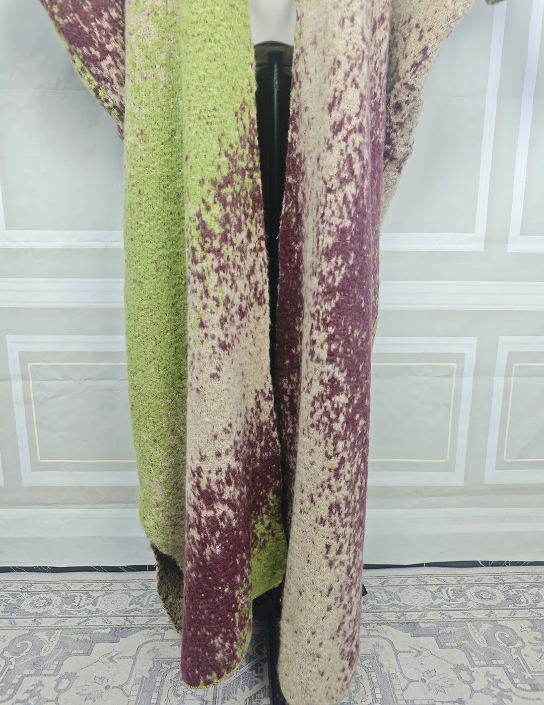 الشتاء الأفريقي الجديد المطبوع مفتوح الجبهة الكيمونو أنيقة سيدة حفلة دافئة غامض طويل بالأزرار الفاخرة عباية وتتسابق النساء العباءات