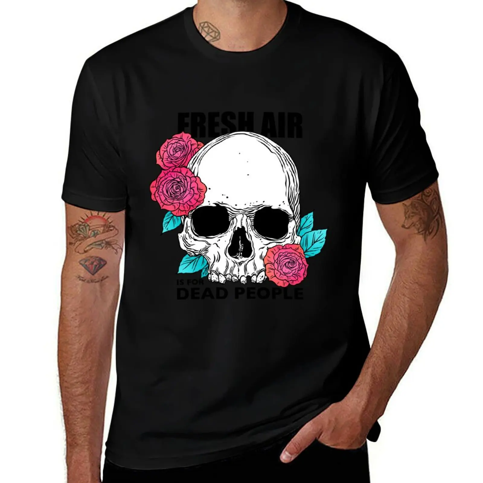 Morbid Podcast. Fresh Air is for Dead People Classic T-Shirt Cool Dry Performance T-Shirt