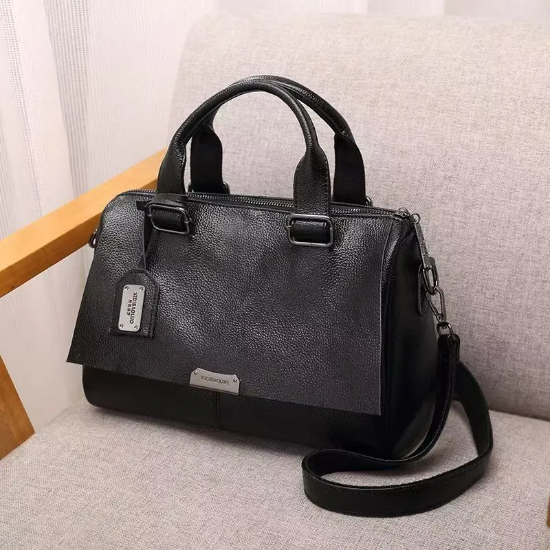 New Fashion Women Handbags European Designer Cow Genuine Leather Ladies Shoulder Bags Female Girl Brand Luxury Crossbody Bag