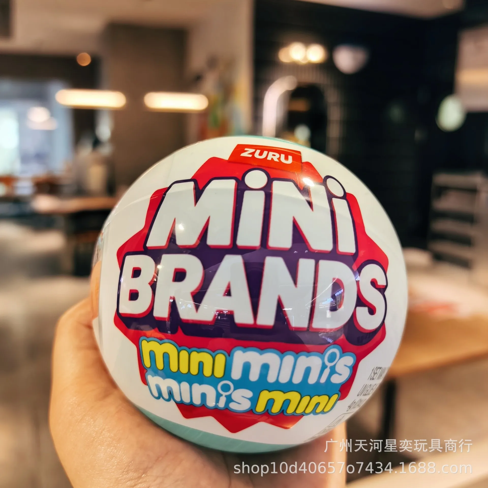 

Hot Sell Zuru Mini Minis Realistic Miniature Fridge Food Replica Collectible Toys Pretend Play Surprise Capsule Set For Girls