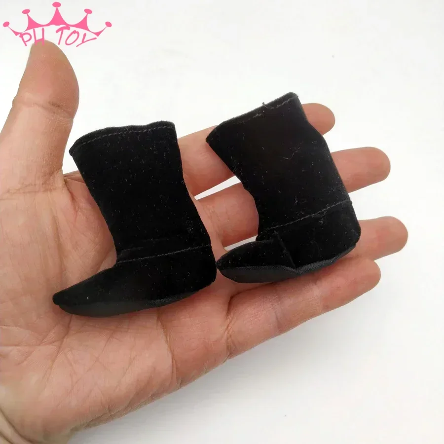 1/6 Scale Male Soldier Black Hollow Boots Ancient Soft Cloth Shoes Model for 12in Action Figure Doll Accessory DIY Toys