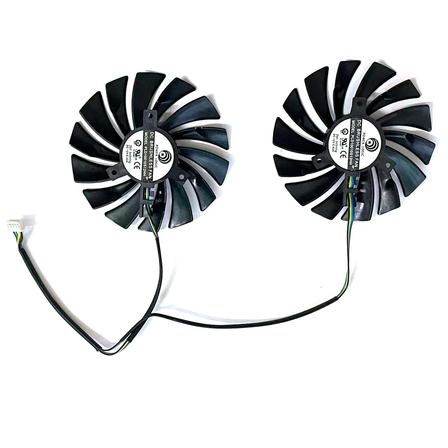 Brand New Ball GPU Fan 95MM 4PIN PLD10010S12HH for MSI Radeon R9 380 Armor 2X GTX 1060/1070/1080 Ti RX 470/570 RX580 Gaming Card