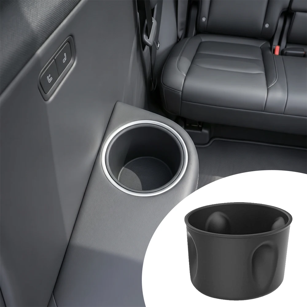 For Tesla Model YL Launch 2026 3rd Row Side Cup Holder Drink Bottle Storage Pad Anti-scratch Protector Car Interior Accessories