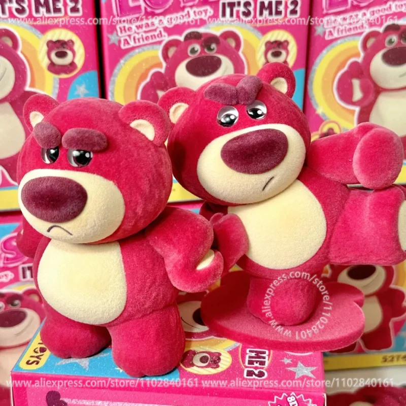 Lotso IT\'S ME drugiej generacji pudełko z niespodzianką Toy Story flokowana lalka Model prezent urodzinowy kolekcja dekoracyjna Anime figurka