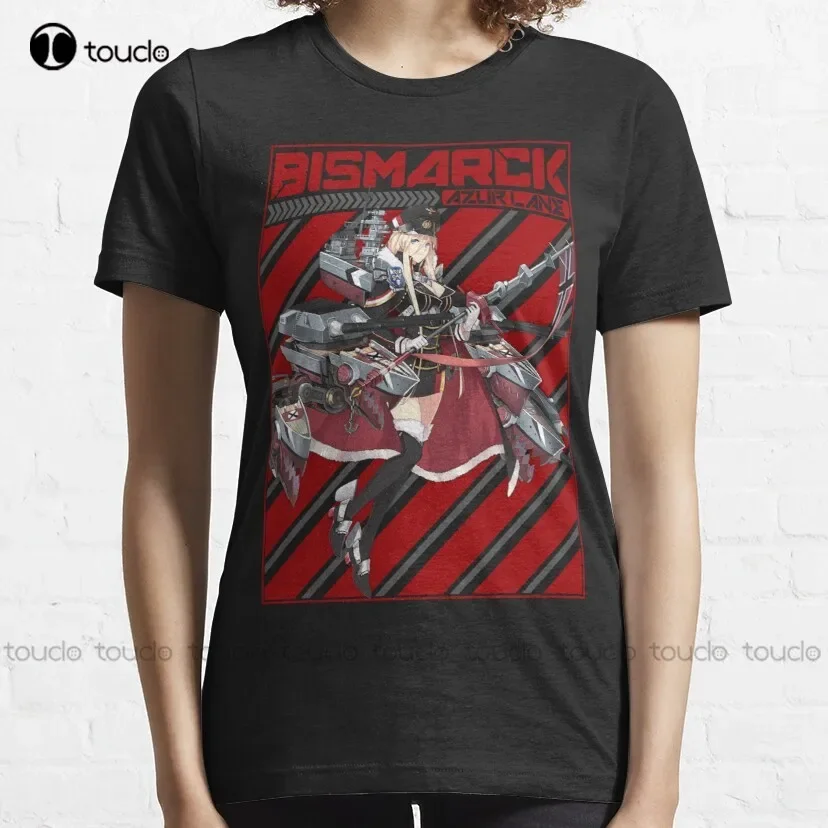 Azur Lane Bismarck Classic T-Shirt Football Shirts For Women Custom Aldult Teen Unisex Digital Printing Tee Shirt Xs-5Xl New