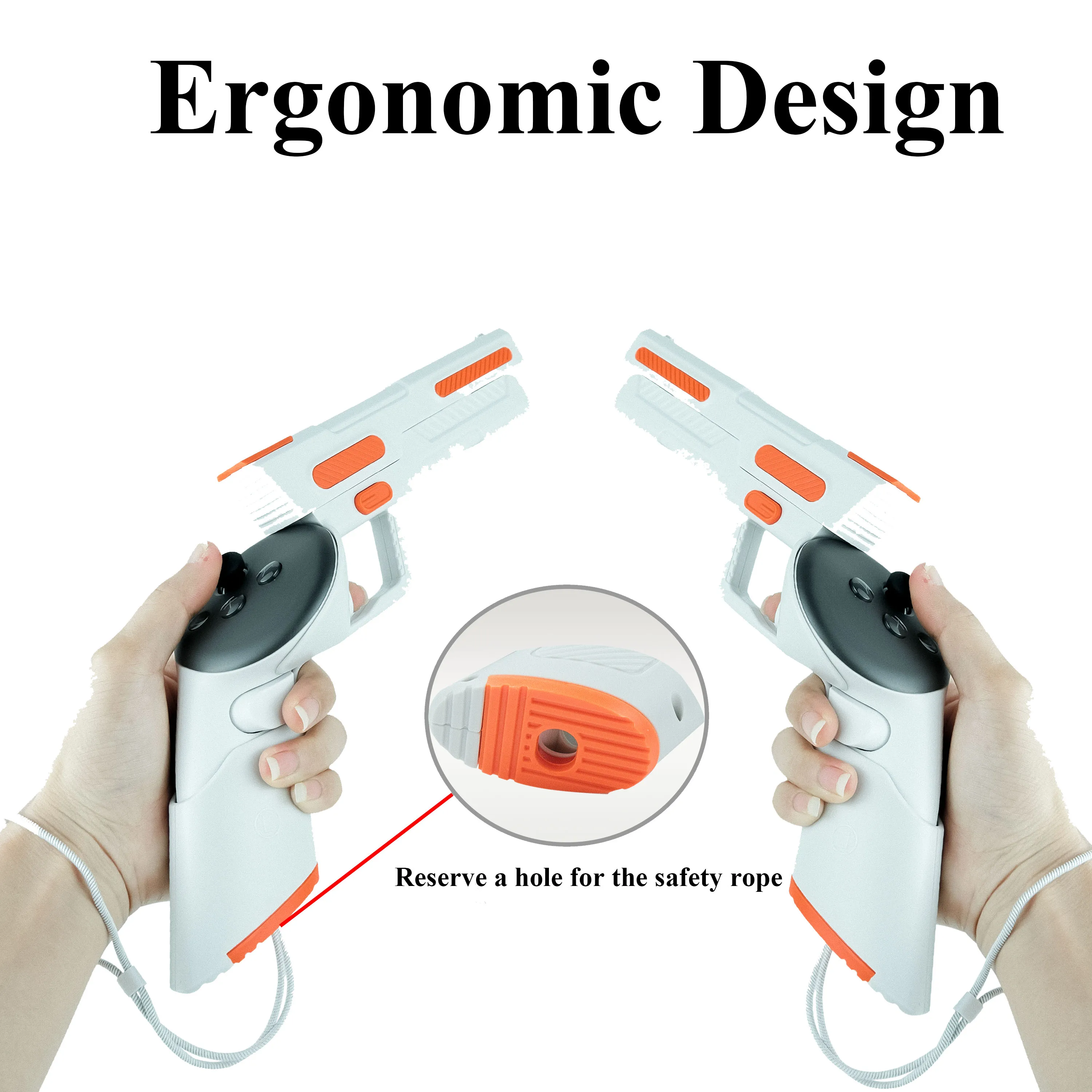 مقبض تمديد تنس الطاولة لمسدس ميتا كويست 3 ، تحسين تجربة الألعاب VR ، السيطرة على وحدة التحكم ، ملحقات التعديل التحديثي