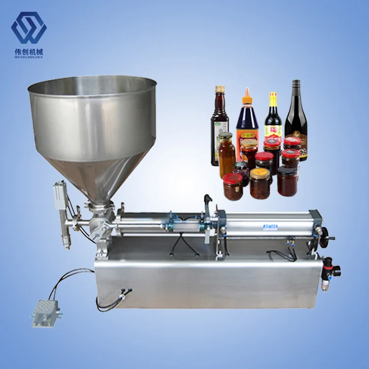 

Semi-Automatic Paste Honey Milk Cream Filling Machine Bottling Liquid Filling Machine for Food Industry