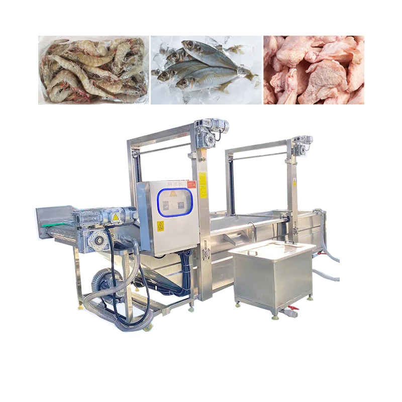 Descongelador de carne congelada Equipo de descongelación Máquina de descongelación de alimentos para peces