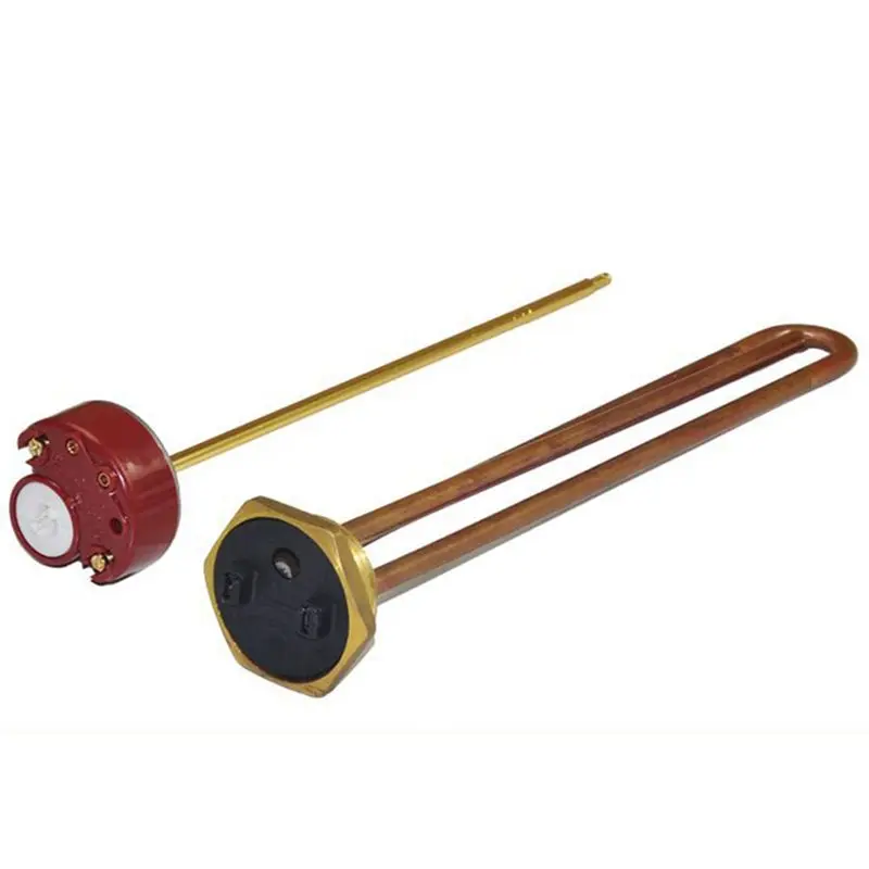 ABUI-Copper Heating DN32 With 220V Thermostat Water Heater Temperature Control Functionality Included