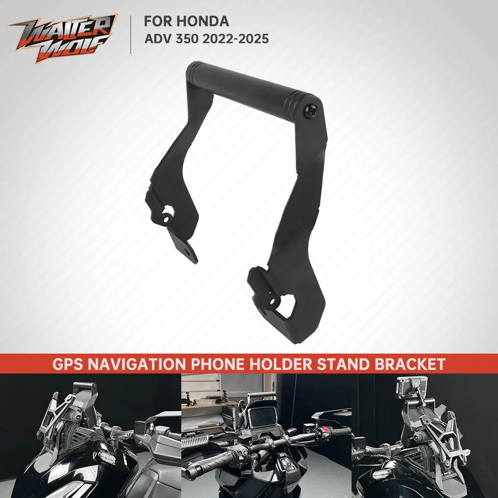 

2025 ADV350 Motorcycle GPS Navigation Phone Mount Bracket For Honda ADV 350 2022-2024 Handlebar Extension Bar Navigator Holder