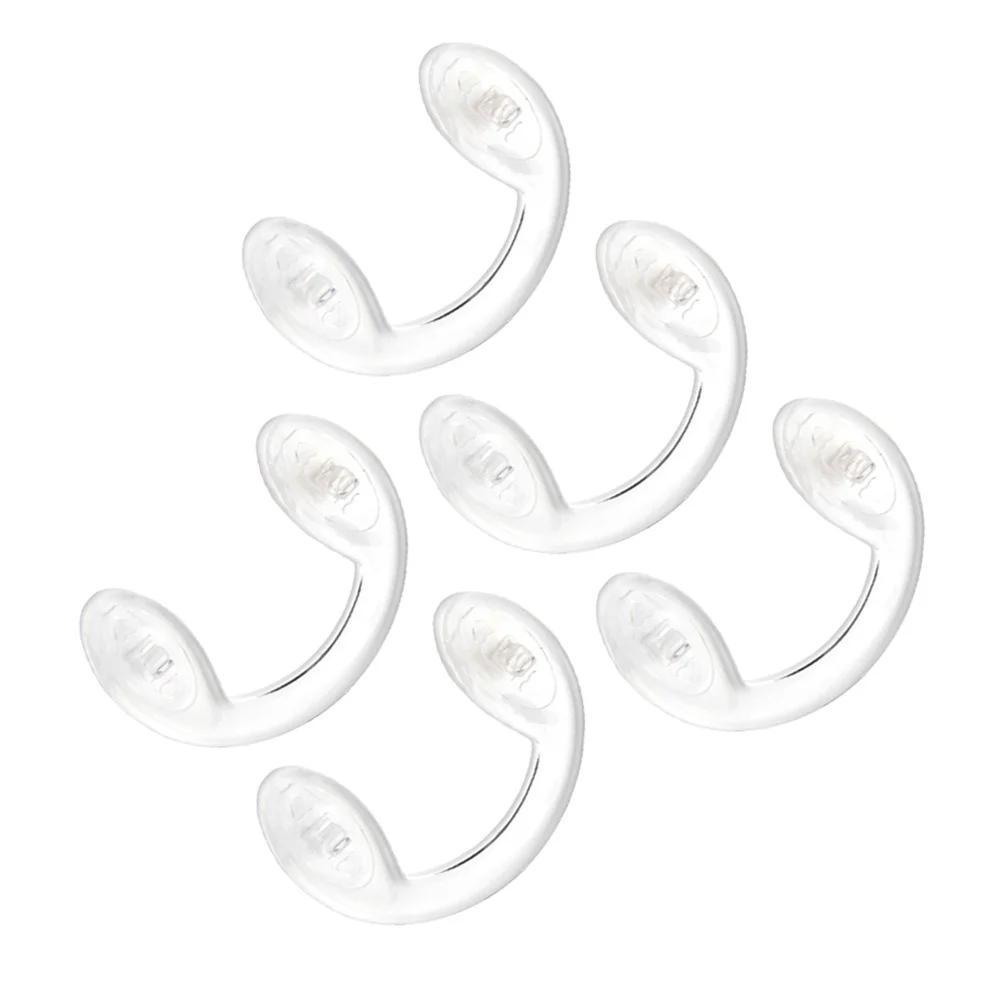 

5Pcs Silicone Nose Pads for Eyeglasses Soft Anti Slip Nose Pads Comfortable Flexible for Students Adults