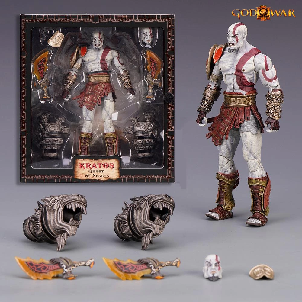 

God of War 3 Кратос Ghost of Sparta Ultimate Фигурка Коллекционная модель игрушки 7 "фигурка 1:12 Игровая коллекция игрушек