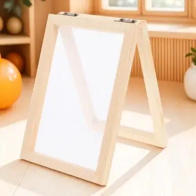 

Wooden Paper Making Frame DIY Craft Screen Mold Handmade Paper Craft Frame Tool for Kids Adults Art Projects