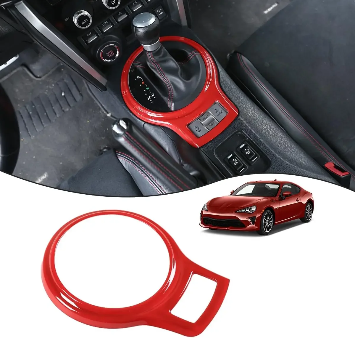 Car Console Gear Decorative Panel for Toyota 86 Subaru BRZ 2012 2013 2014 2015 2016 2017 2018 2019 2020 Car Accessories Interior