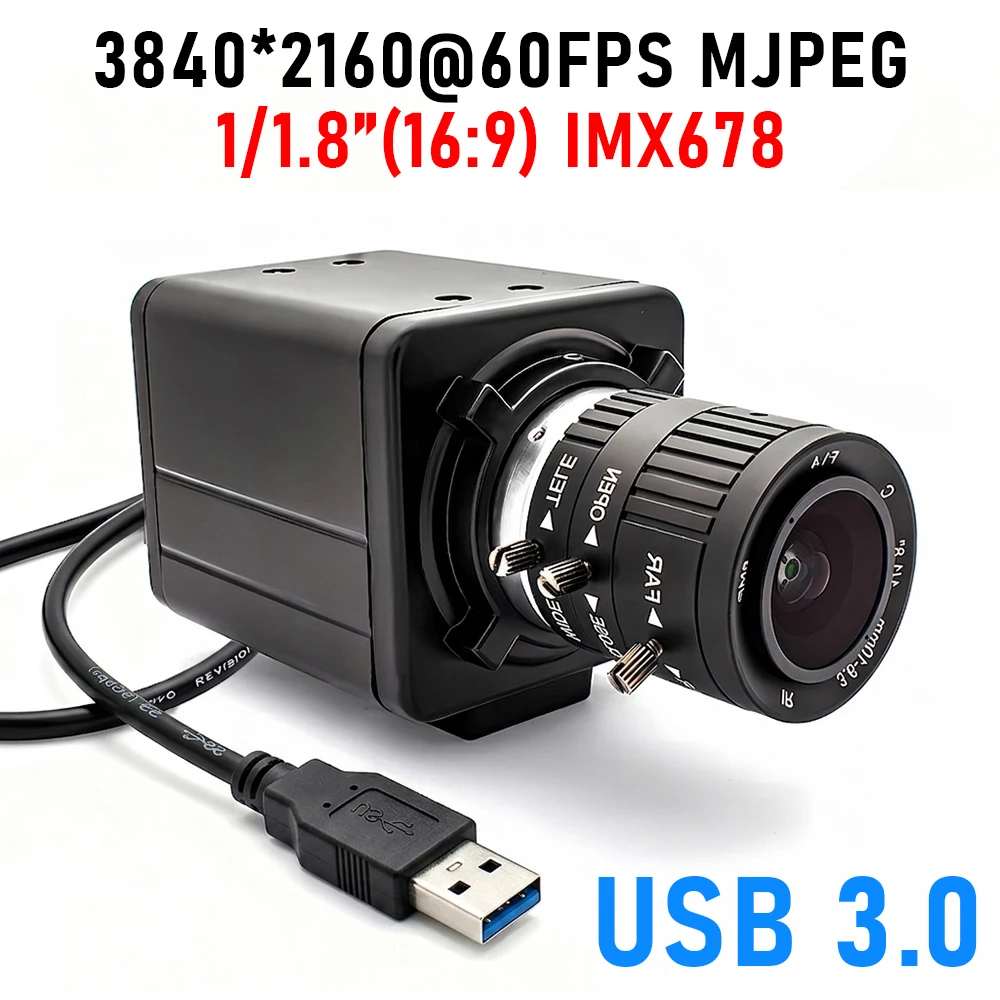 8MP 60FPS USB3.0 Camera IMX678 1/1.8