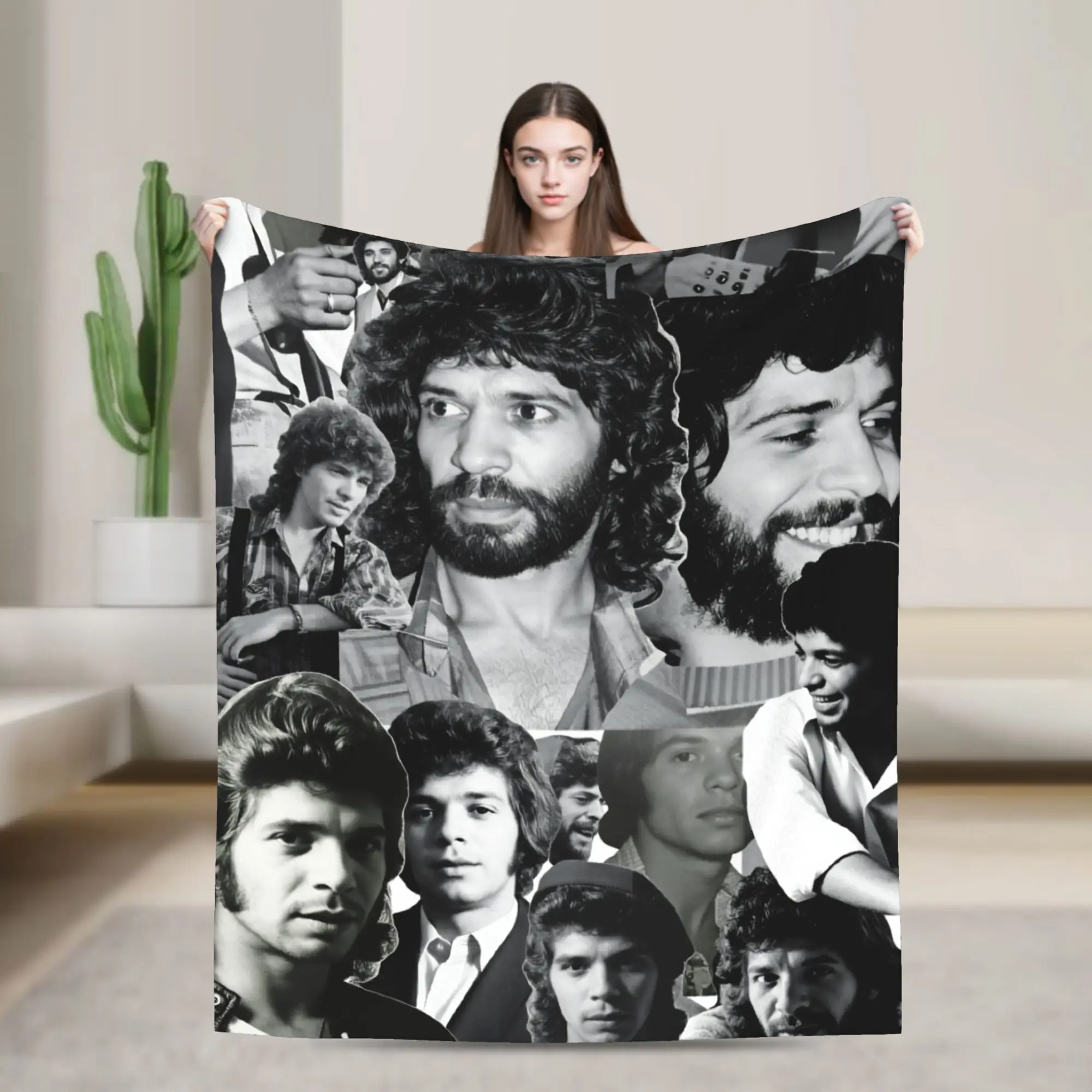 Camarons De La Isla Flamenco Singer Plush Blankets Girl Boy  Flannel Throw Blanket For Couch Bed Warm Bedspread Birthday Present