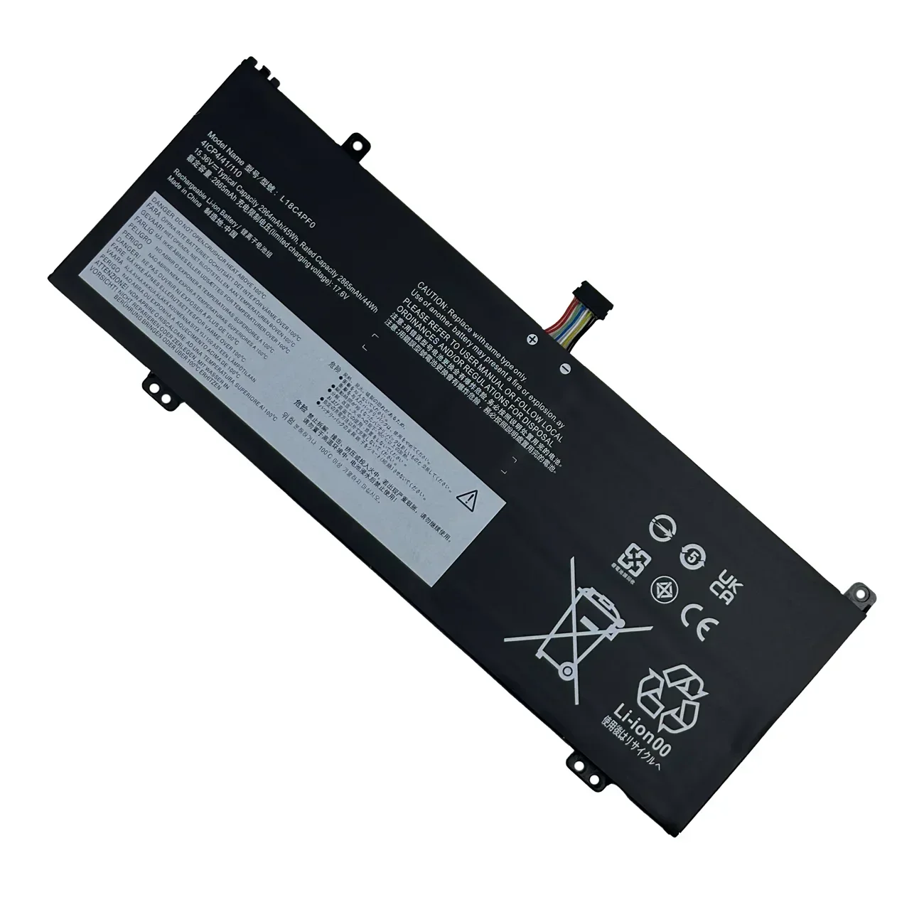 NEW L18C4PF0 Laptop Battery for Lenovo ThinkBook 13S 14S 13S-IML 13S-IWL 14S-IML 14S-IWL Series S540-13-IWL  L18D4PF0 L18M4PF0