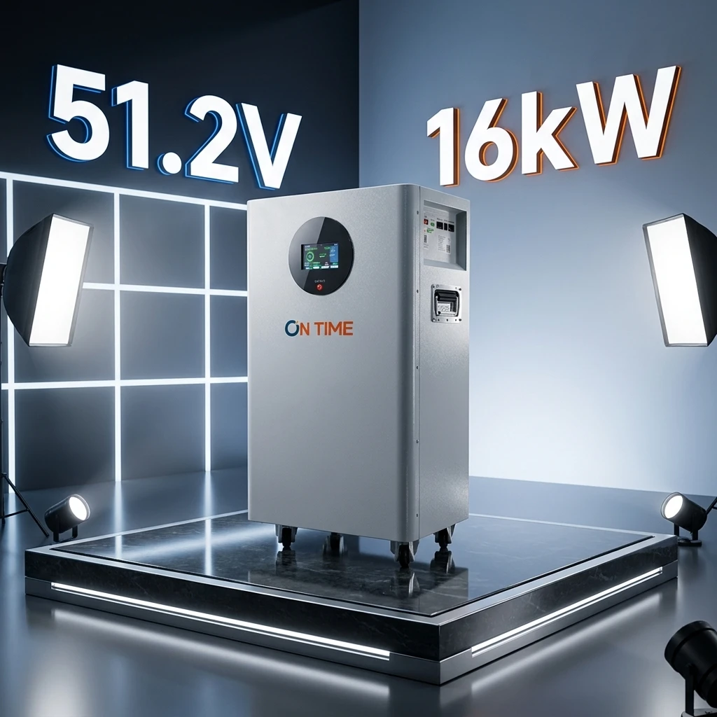 Floor Mounted Mobile 15kwh Solar Lifepo4 Battery 51.2V 300Ah With Wheel Home Energy Storage Philippines