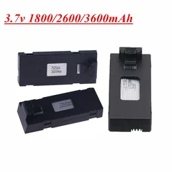 For E88 3.7V 3600/2600/1800mAh RC Drone Li-po Battery Replacement Battery for E88 E88PRO MAX E525 E99 E99PRO P1 P5PRO K3 S1 P8