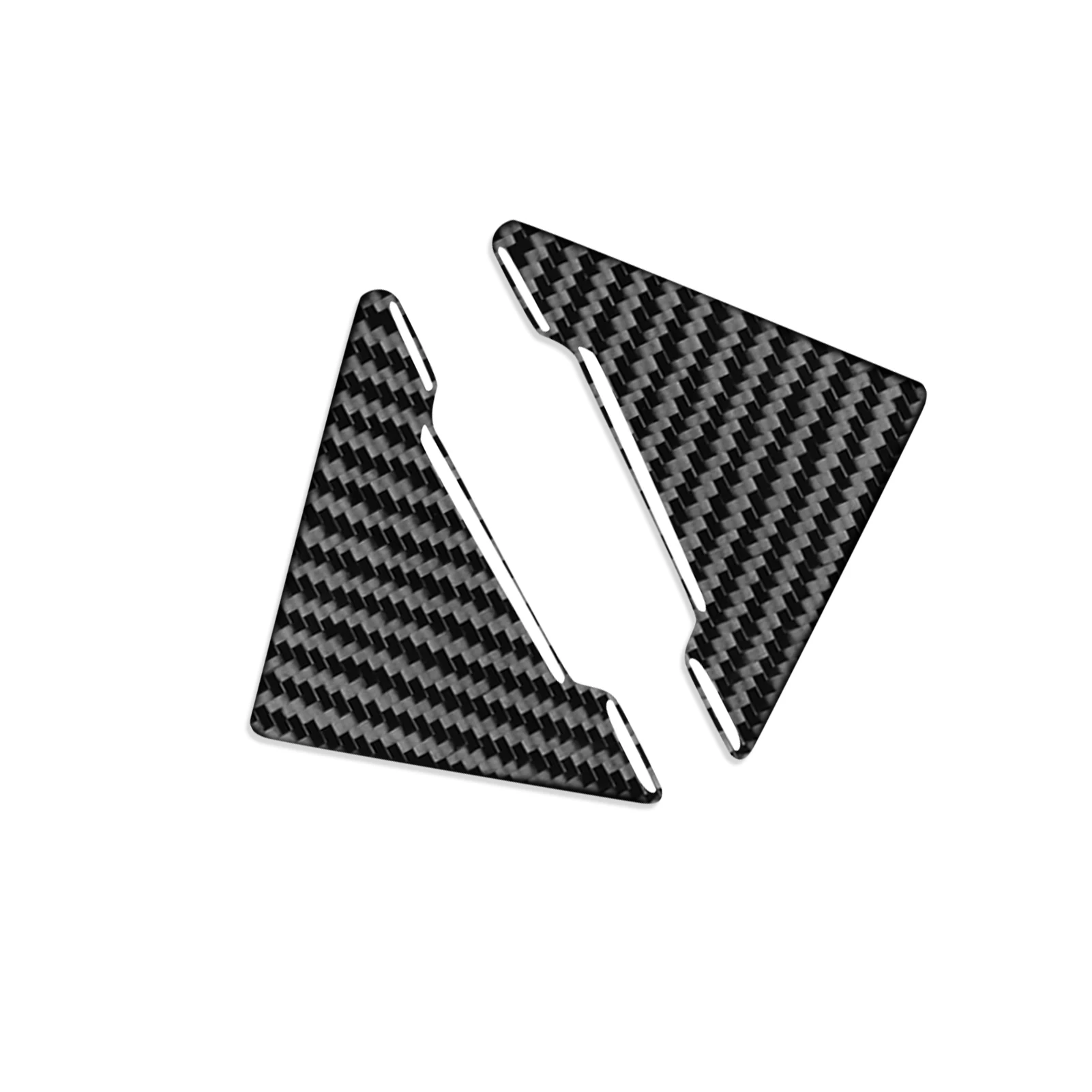 For Lexus SC 2002-2010 Carbon Fiber Decorative Door Anti-Collision Corner Protector Sticker Interior Styling Accessories