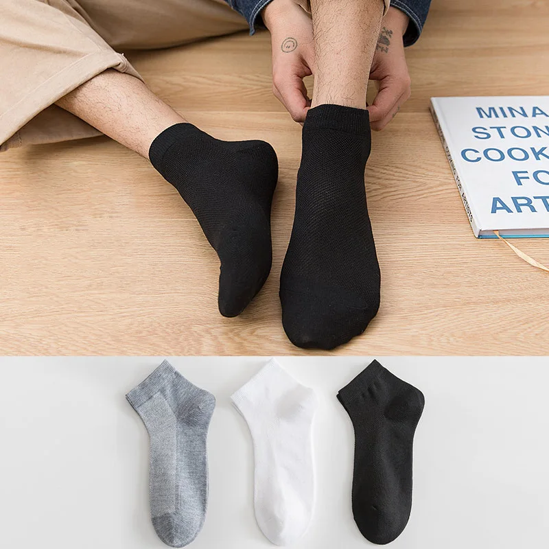 

Summer Fashion Men Cotton Short Socks Sport Boat Socks