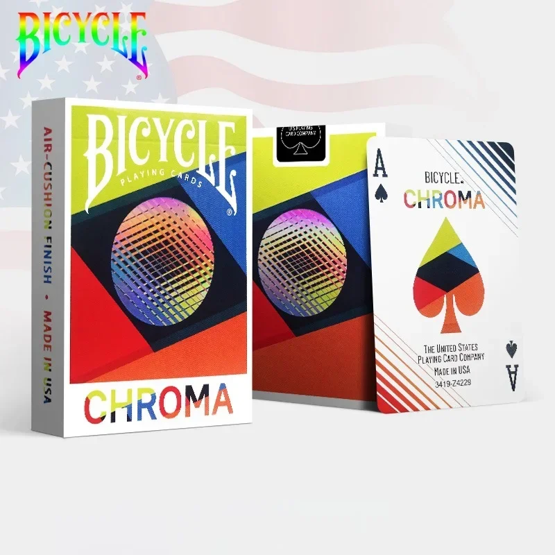 Bicycle Chroma Playing Cards Deck USPCC Poker Collection Card Games Magic Tricks for Magician