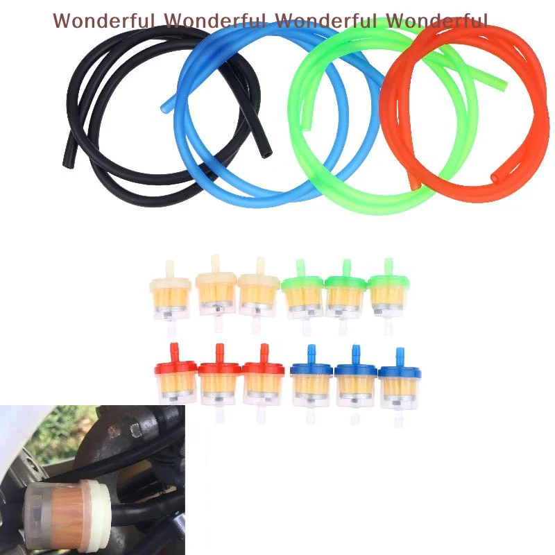 

Universal Motorcycle Fuel Switch Filter Kit Reliable Motocross Fuel System Repair Parts and Accessories