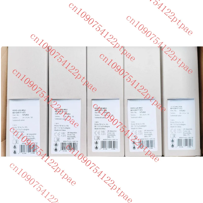 

^^1 шт. новый оригинальный электромагнитный клапан VUVS-L20-M52-AD-G18-F7-1C1 (575263) DC24V