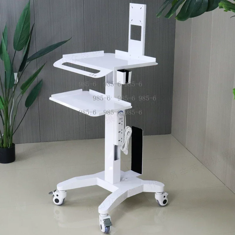 Oral Scanner Mobile Holder Trolley Stand, Support Laptop, Desktop Host for Mobile Oral Clinic