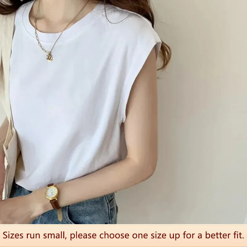 1pc Sexy Summer Pure Desire Wind Big U Collar Spice Girl Top Show Slim Irregular Short Sleeve T-shirt Slim Tank