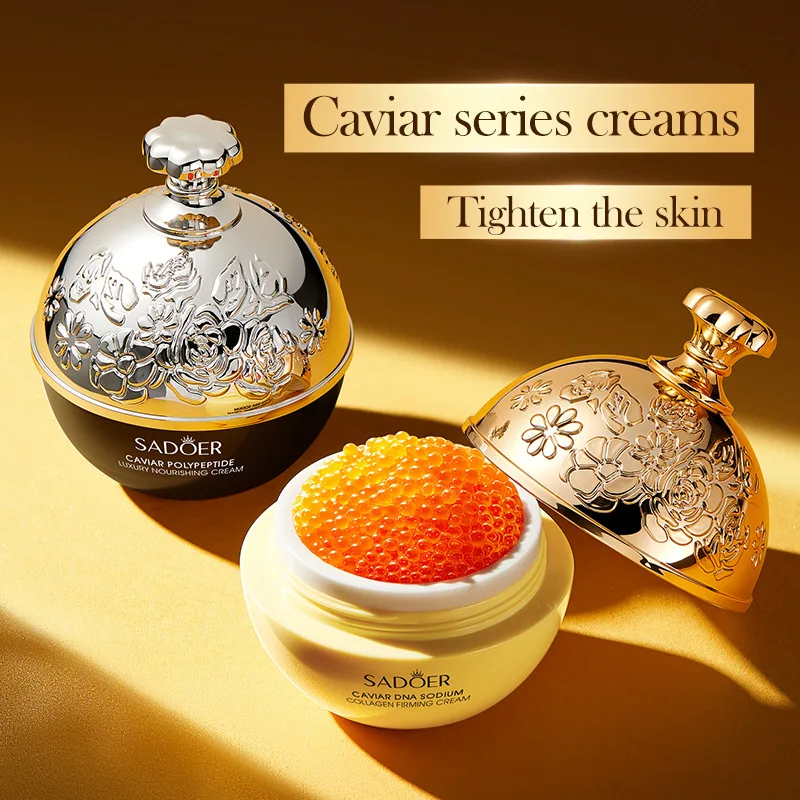 Luxury Caviar Essence Cream Removal Collagen Firming Lifting Elastic Facial  Skin Care Korean Cosmetics 30g