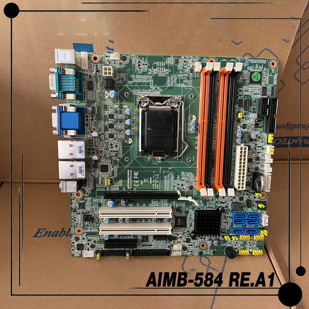 AIMB-584 RE.A1 AIMB-584QG2-00A1E For Advantech Industrial Computer Motherboard AIMB-584QG2