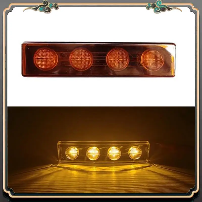 

M45K-1Pcs 24 В светодиодный солнцезащитный козырек, сигнальная лампа, верхние фонари для грузовиков Scania серии 1798980 1910437 желтый