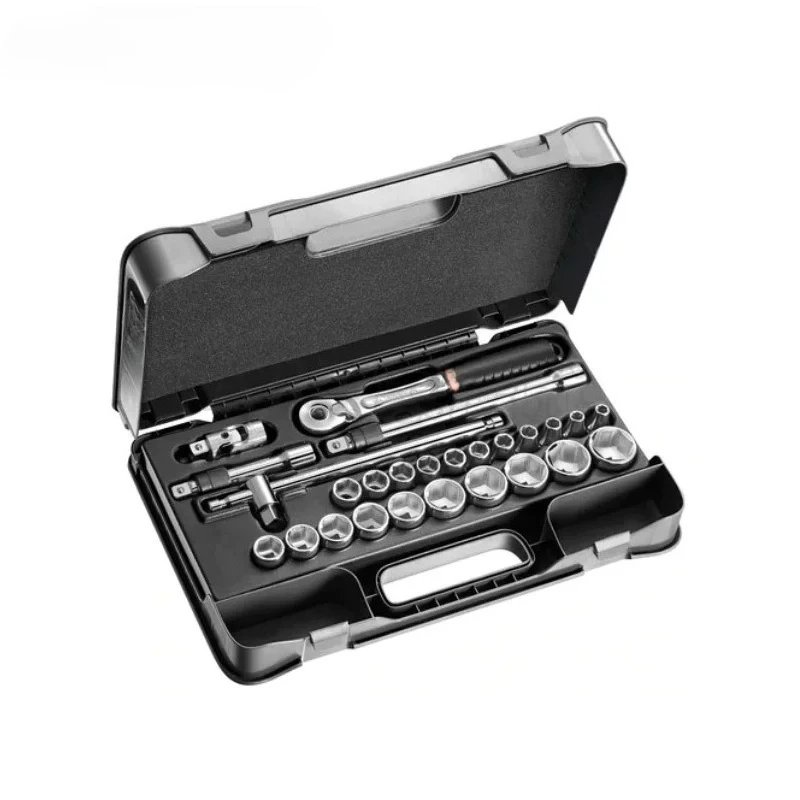 Sleeve ratchet wrench set, hand tool