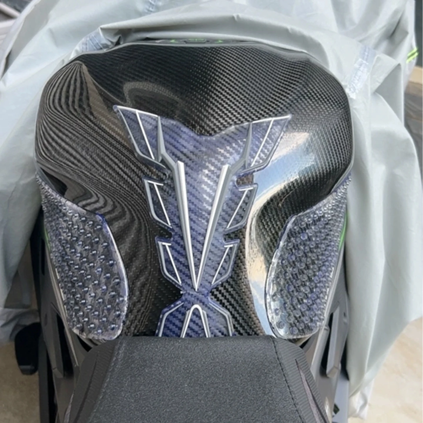 For SUZUKI GSXR600 GSXR750 GSX600R GSX750R K6 K7 K11 2006 2007 2008Motorcycle stickers Traction Pad Side Decal Tank pad Knee pad - view 4