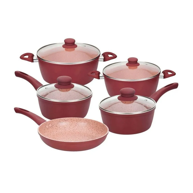 Granite Ceramic Induction Nonstick Pan Set