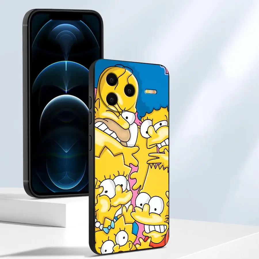 سيمبسون المنزل لينة عودة غطاء الهاتف الحال بالنسبة Xiaomi Redmi K60 A1 A2 زائد 12 13C 9T 10 12C A5 K40 K50 الألعاب 9A 9C