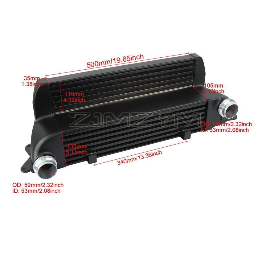 Suitable for BMW E60 E61 525D 530D 535D 635D Intake Intercooler Cooler