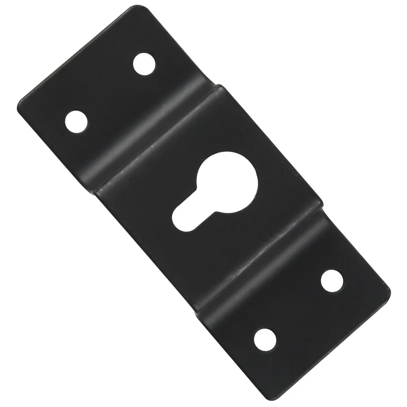 Caja de sonido de Audio DIY, placa de suspensión de gancho de hierro para montaje en pared de altavoz, 25 piezas